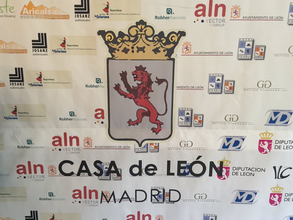 CasaLeonMadrid's tweet photo. Gracias @RobherAS @Getino_Finanzas @aricalsa @LeonAyto @HOSTELEON #josanz #DiputaciónLeón #aln #maximodiez https://t.co/EUPAFXFYOi