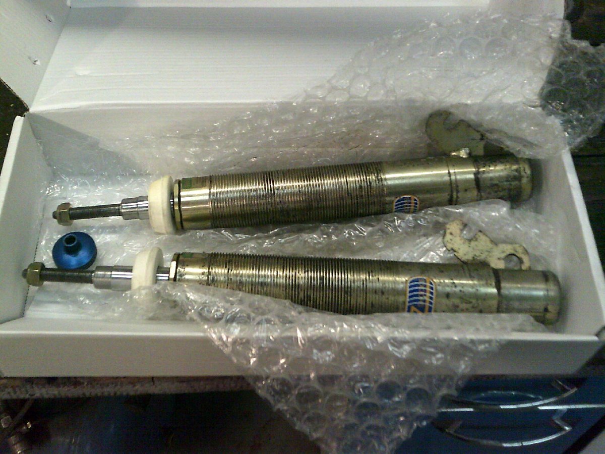 sideways_jas's tweet photo. Just got these back from Gaz Shocks. Super quick service. https://t.co/Vj9bD1xt0F