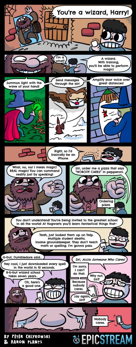 Rekka_kun's tweet photo. hahaha Wow that is one cruel life-joke on Hagrid. #HarryPotterFail https://t.co/ERfAozCDNl