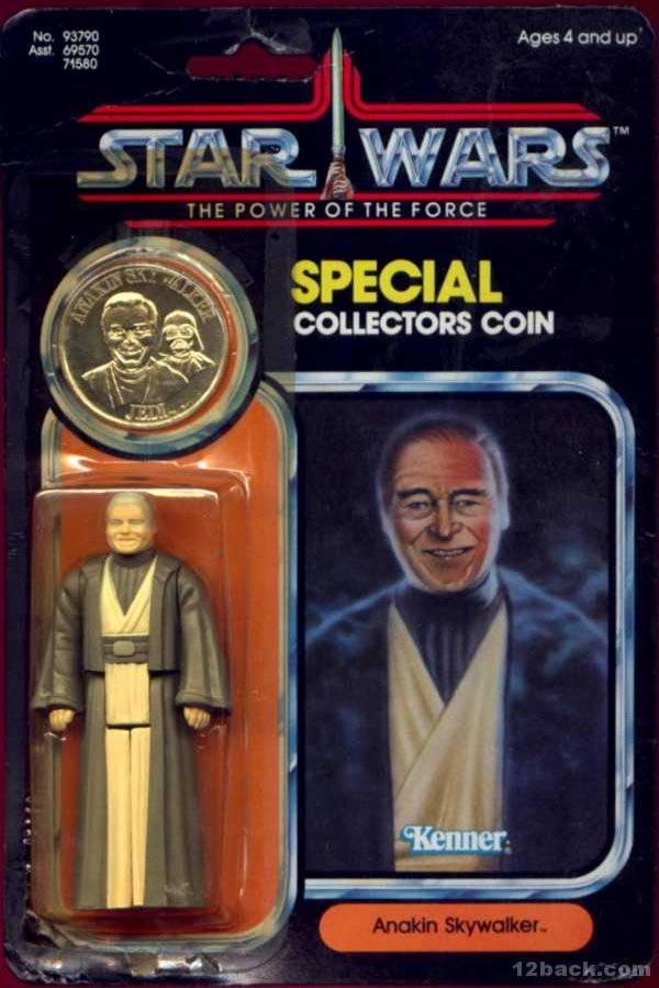 original anakin skywalker figure with coin