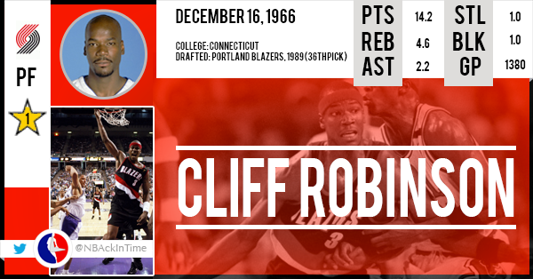 Happy Birthday Cliff Robinson !    