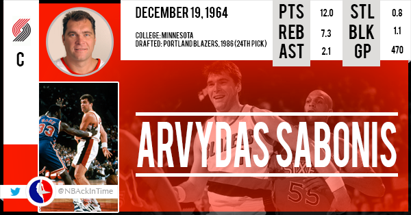 Happy Birthday Arvydas Sabonis !    