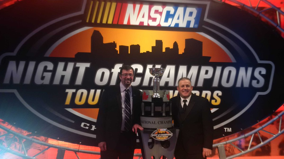 Scott Steckly nascar awards night in charlotte nc