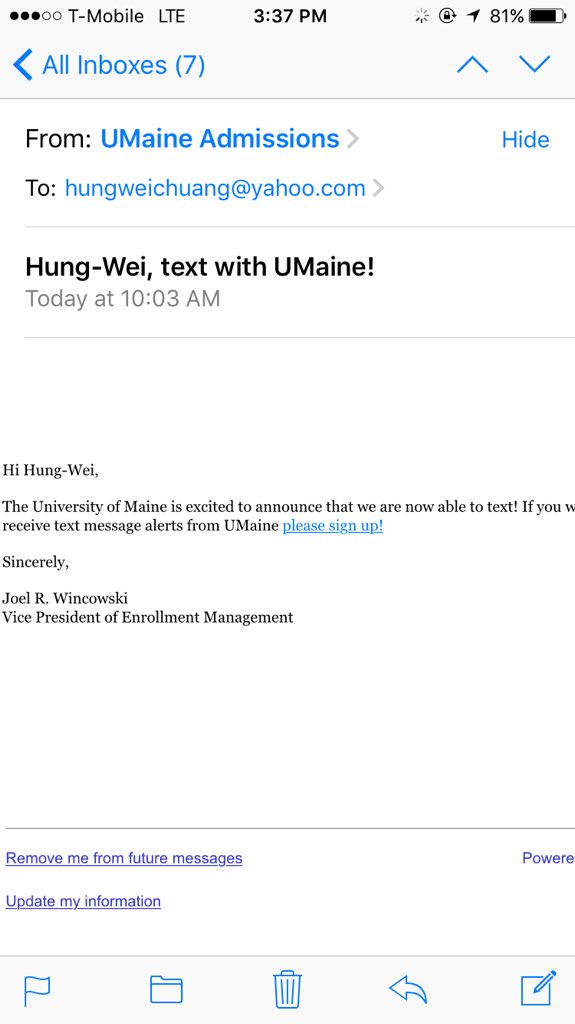 Trying to slide into your dms like