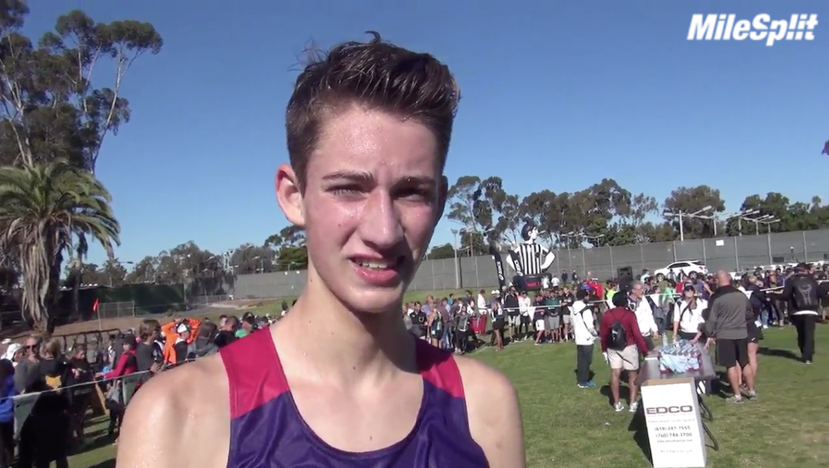 Missed NXN,8th @ West,Michael Vernau talks about altered race strategy for 10th @ <a href="/FLCCC/">cc</a>! ==>bit.ly/1QlDWvS