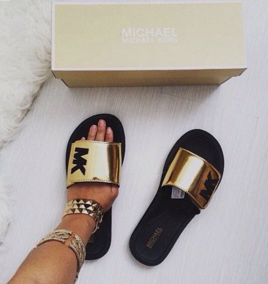 michael kors slides 2015