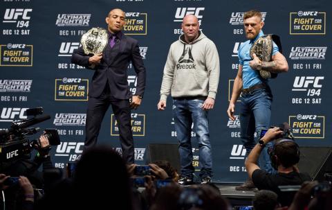 NBCNews's tweet photo. How tonight's #AldovsMcGregor UFC fight is bringing in BIG bucks https://t.co/8nqah9188t https://t.co/suCnP3MyP6