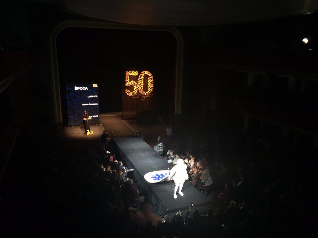 noemisubiros's tweet photo. Recta final del Concurs Vestits Paper @ajmollerussa . Impressionant gala de 50anys, de la mà de la gran @SilviabelB https://t.co/zv2BE9SNCd