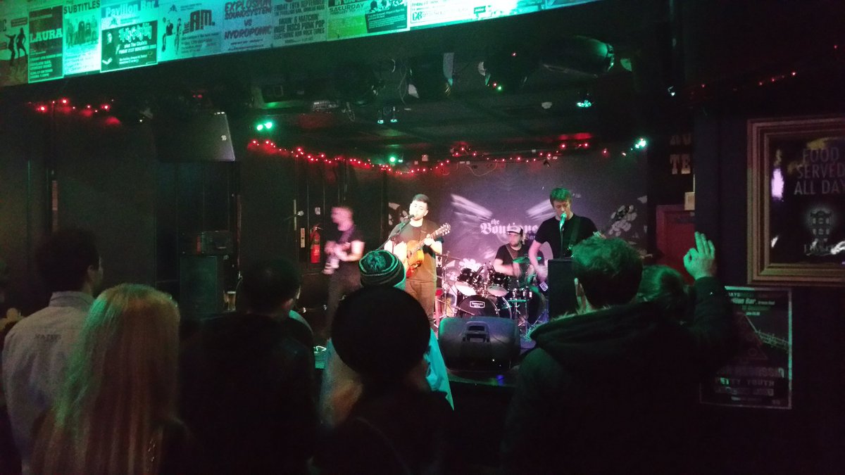 .@EQ1NIX on stage headlining at the Pavilion. Thanks to all who made it!