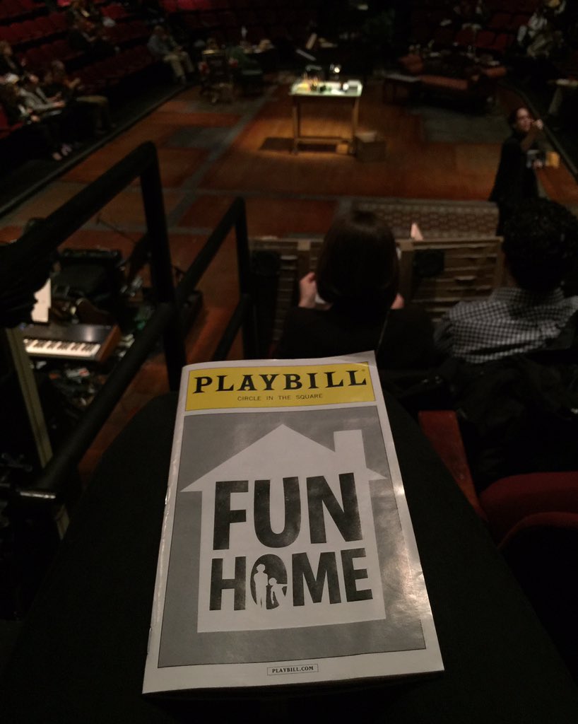 JeffreyWest's tweet image. Fun Home!! #broadway #funhomemusical instagram.com/p/_NmKSpHRCu/
