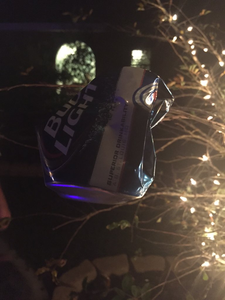 Still finding party souvenirs in my yard. #DisrespectfulAssholes
