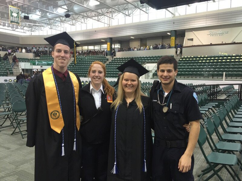 Congrats to our graduates this semester! We will miss you and thank you for your service. Good luck!