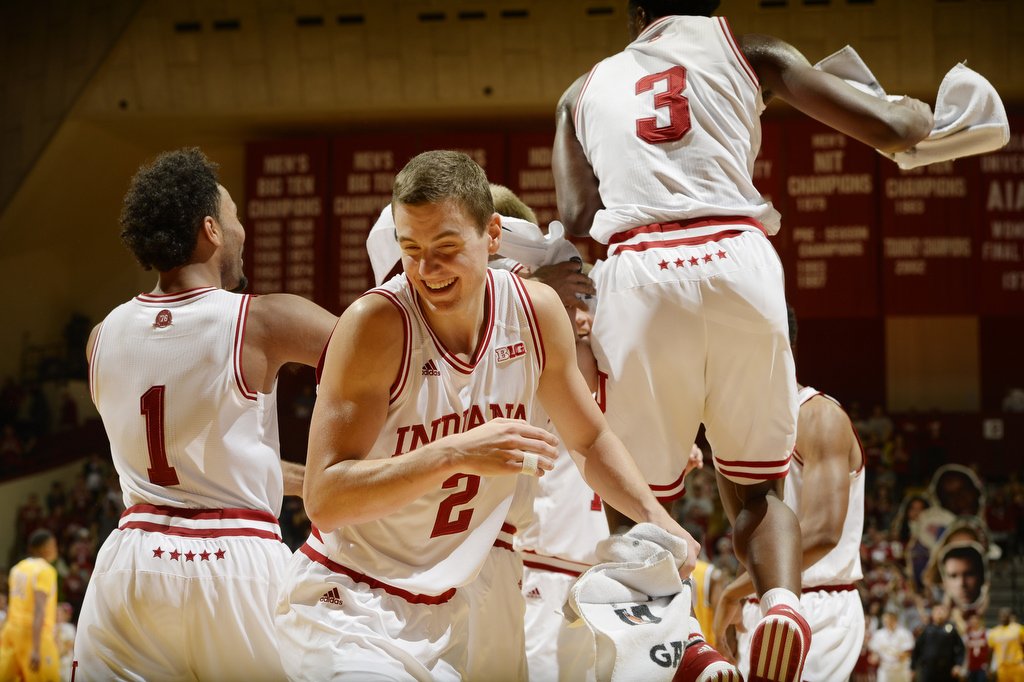chrishowell91's tweet photo. IU vs McNeese State men's basketball photo gallery. #iubb #heraldtimes https://t.co/ckIZhxQ97m https://t.co/ePmxOqdDo8