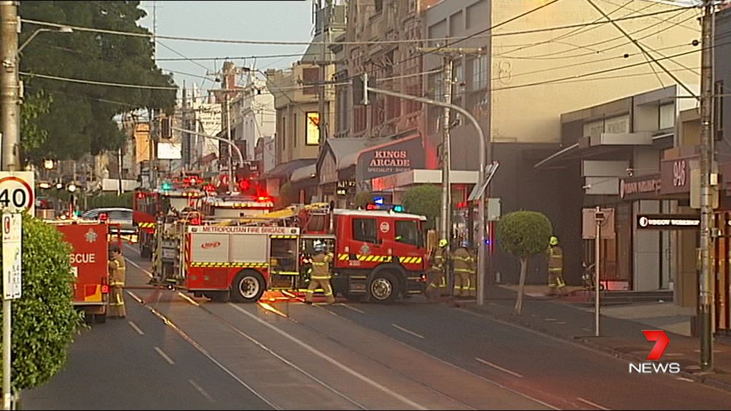 Fire has torn through a furniture shop in Armadale. 7NewsMelb 7NEWS Melbourne Scoopnest