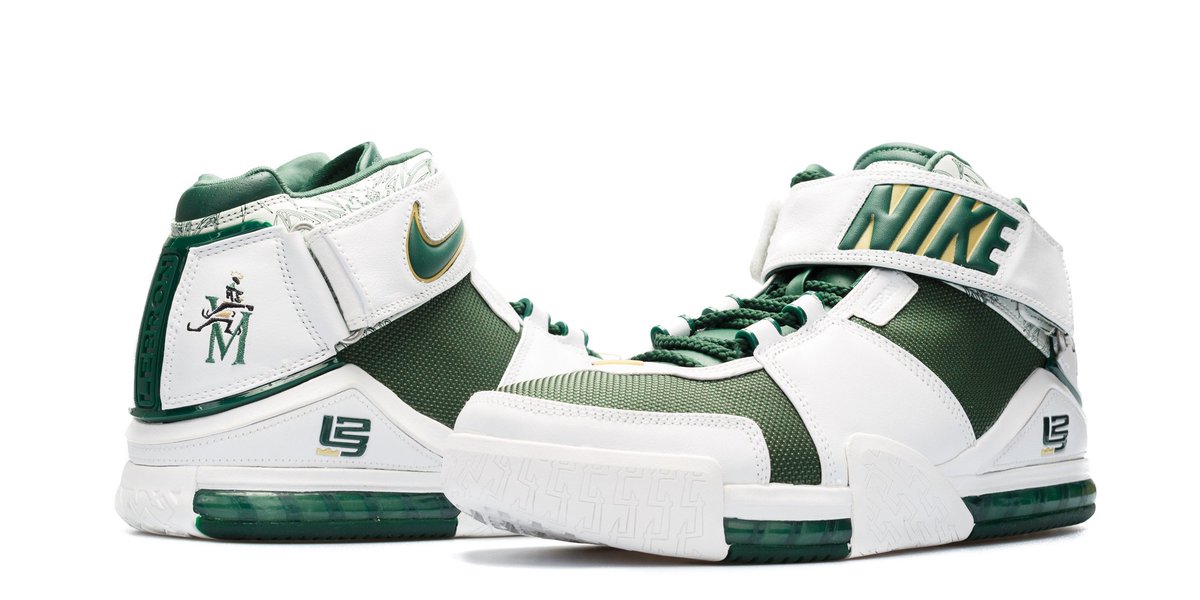 nike lebron 2 Green