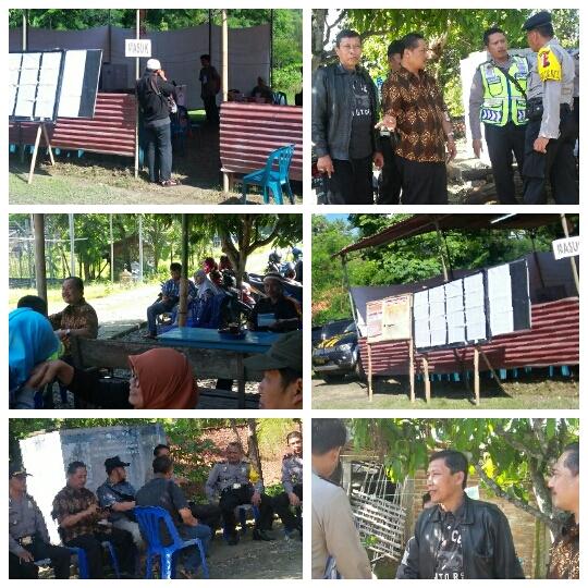 Pemungutan suara ulang TPS 10 ds gemeksekti kec kbm.krn pemilih ganda.minggu 13 des 2015.