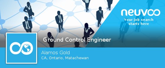 NeuvooSantiag63's tweet photo. Check out this #job: # Ground #Control Engineer at Alamos Gold in #Matachewan #jobs https://t.co/INHRuVXDMA https://t.co/isWqgId55N