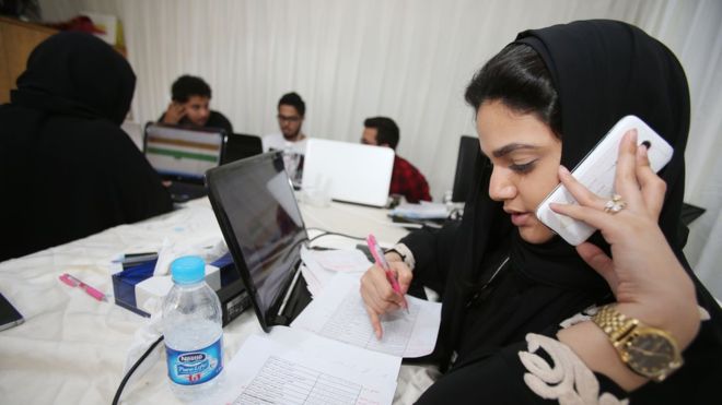 thisdotrocks's tweet photo. Women in Saudi Arabia are finally allowed to vote! #thisdotrocks #thefutureisfemaledotrocks https://t.co/f2hRg2dTs6 https://t.co/RRrw85FkcW