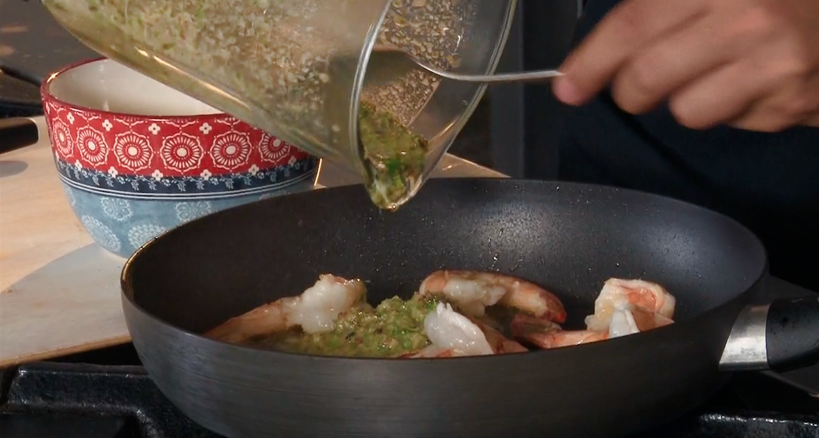 CanalTreceCO's tweet photo. Si amas los langostinos pero siempre te saben igual, mira la original receta que compartimos ya mismo en #PlanChef https://t.co/3bJLDkQ6uX