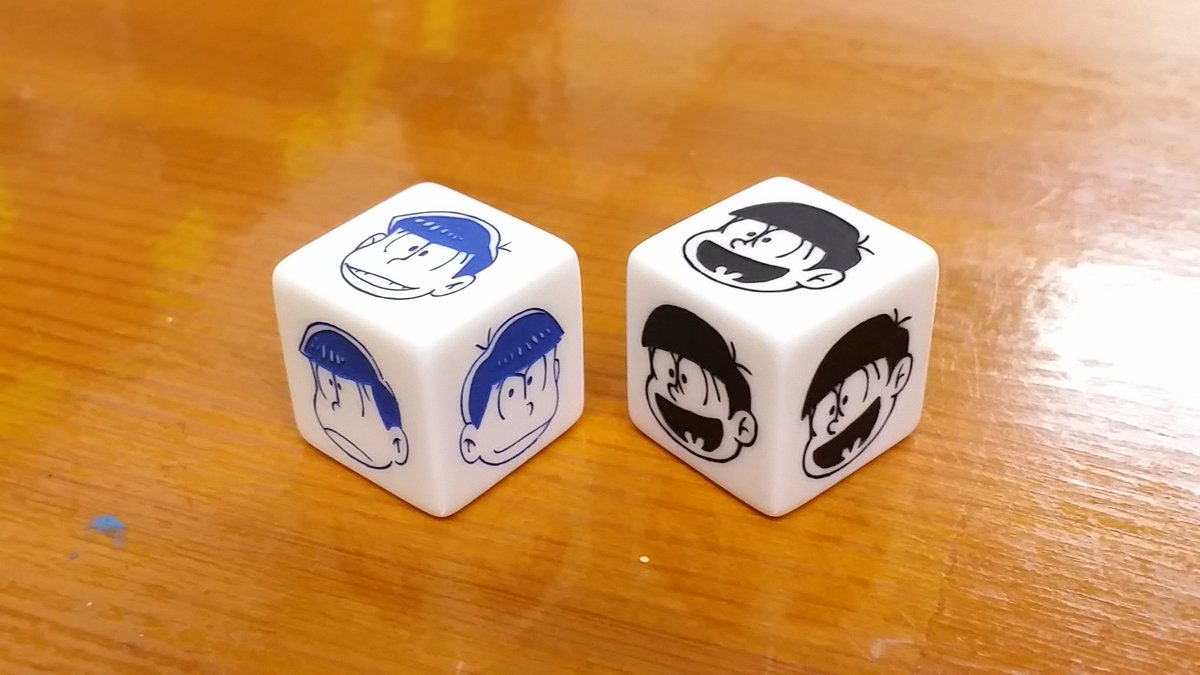 8bit ライフカウンターとか作ってる人 Ar Twitter おそ松さんサイコロはちょっと出目の読み取り難易度が高過ぎたので 誰でも出目がすぐ分かるおそ松くんサイコロを作成 比べてみると一目瞭然 おそ松くんサイコロの方が出目が断然分かりやすくなっています おそ松さん 8bit ライフカウンターとか作ってる人 Ar Twitter おそ松さんサイコロはちょっと出目の読み取り難易度が高過ぎたので 誰でも出目がすぐ分かるおそ松くんサイコロを作成 比べてみると一目瞭然 おそ松くんサイコロの方が出目が断然分かりやすくなっています おそ松さん