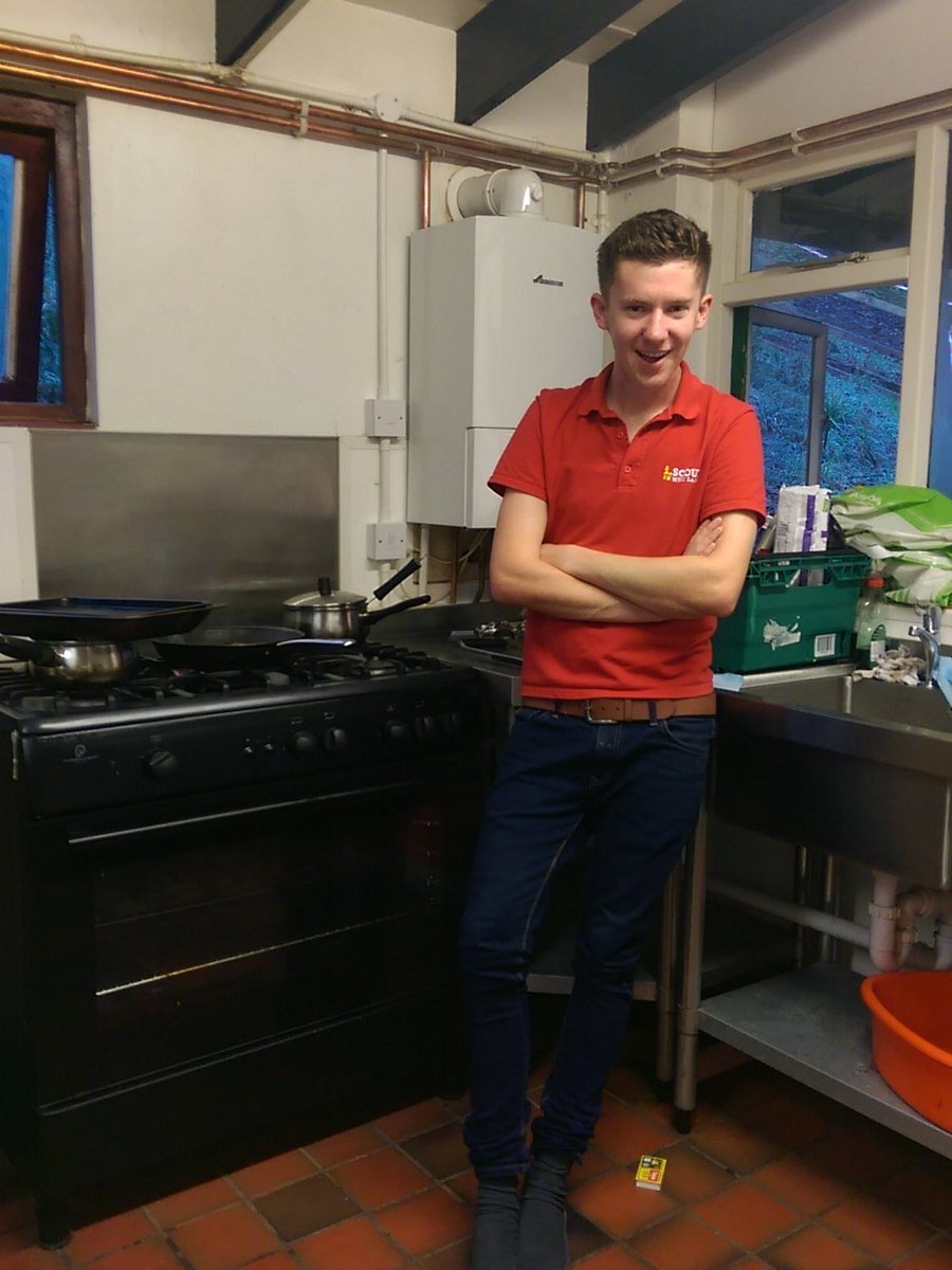 SLBarnsey's tweet photo. Morning! Our County Youth Commissioner @OllieScouts  can apparently cook as well as talk! #youthshaped https://t.co/fDUuitdXmL