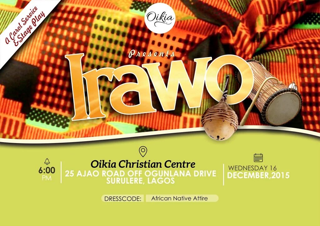 Oikiaccglobal's tweet photo. Make it a date with Us. Let us celebrate Jesus. #Irawo https://t.co/08Q11kFotH