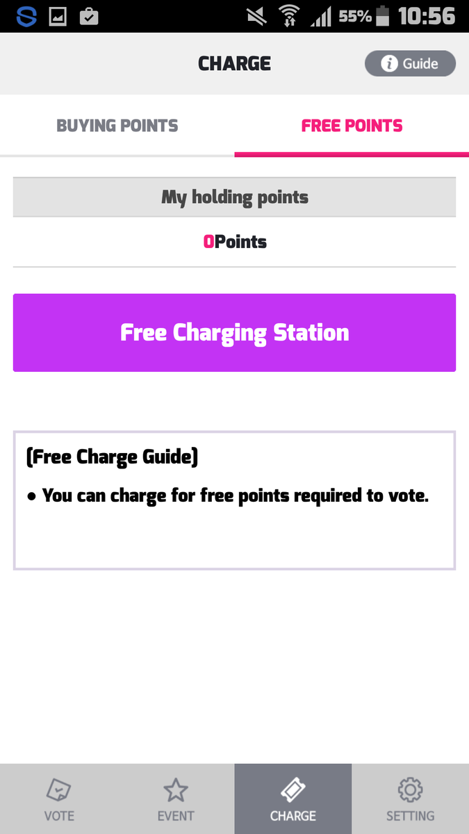 SEVENTEENID's tweet photo. [VOTE] Tutorial untuk vote SEVENTEEN di 25th SMA!
1) Install
2) Klik Charge > Free Points > Free Charging Station https://t.co/zsbihWxJyR