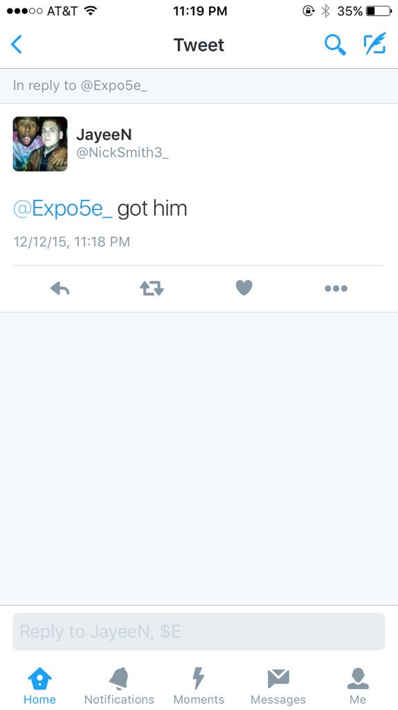 Counterphit's tweet image. Fools are calling out through Twitter smh @Expo5e_ @NickSmith3_