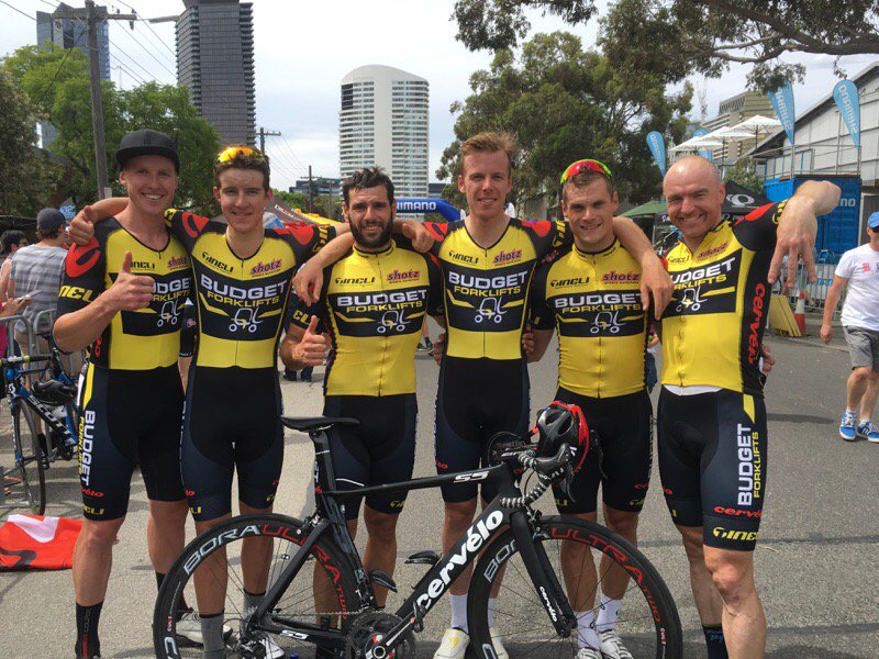 Pic tells a thousand words as they say...Unstoppable lead out by the boys #alwaysraceforthewin #allfor1