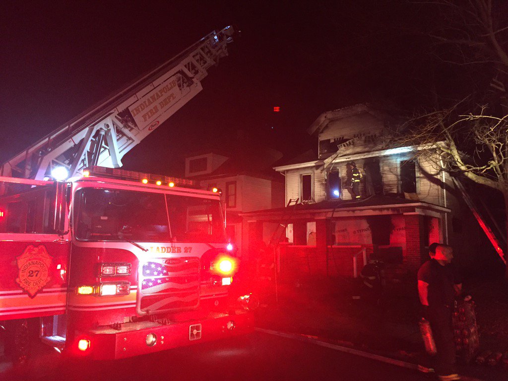 IFD_NEWS's tweet photo. Heavy Fire damages vacant 2 story double at 626 Tacoma Ave #UnderInvestigation $60K damage #AggressiveAttack https://t.co/OnLLrUSSGu