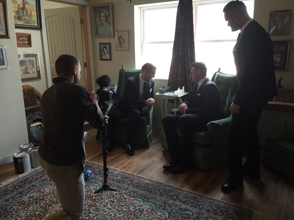 larsenale_fw's tweet photo. Behind the scenes with @AlumniPro_Scott and @larsenale_fw https://t.co/bVIg9PHt1B