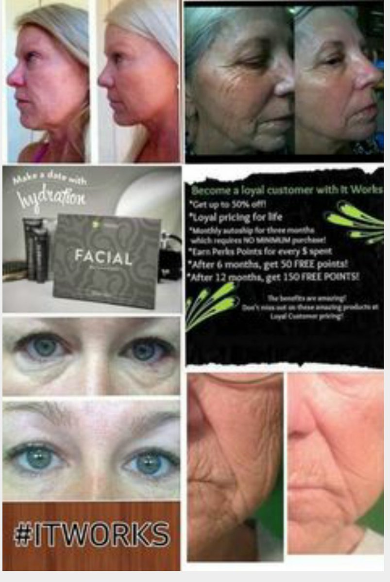 Ready for a tighten and toned facial wrap? annahigh.myitworks.com