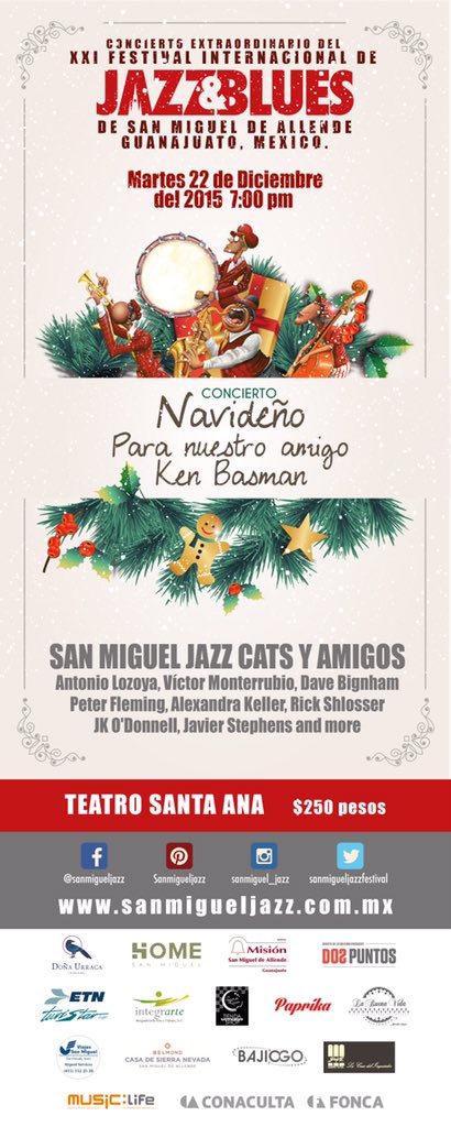 sanmigueljazz's tweet photo. @TravelReportMX @GtoTravelMX @imaginkmx @SeguirBEST @PasionAllende @PP_BAEZ @Sam_Caricas @Sam_Caricas @FONCAMX https://t.co/509WpzkZ0h