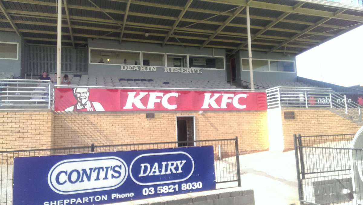 DagzMacqueen's tweet photo. CS T20 Presentations are underway at Deakin Reserve. #poorform https://t.co/F7dpHMjof9