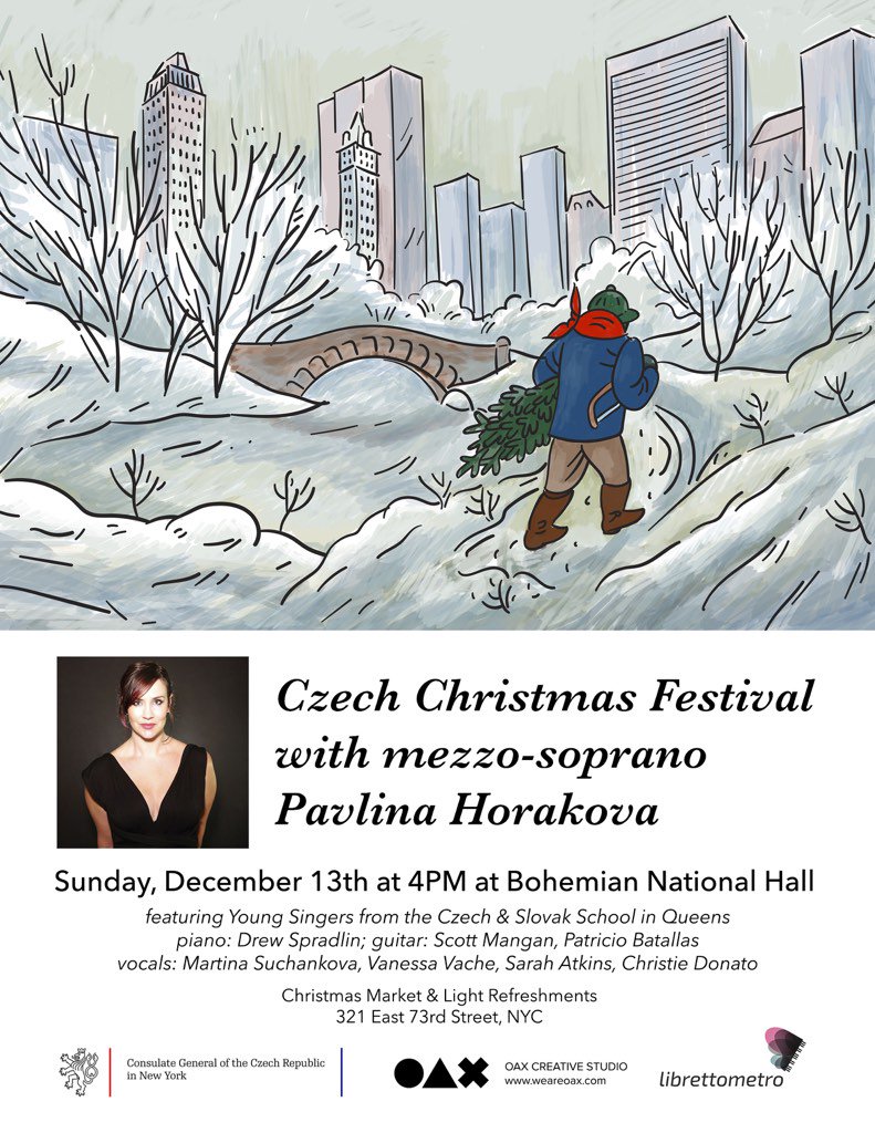 LibrettoMetro's tweet photo. Today at 4pm Czech Christmas in NYC #czechchristmasnyc https://t.co/EcQo1Qlh1I