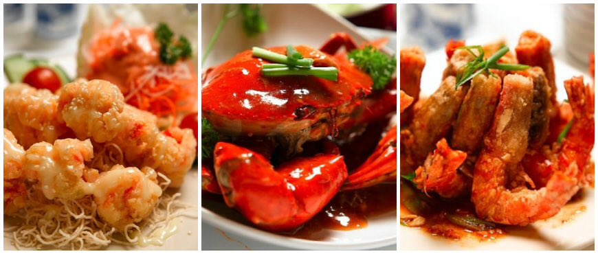#Prawn, #crab, and more #prawns. Your #Seafood #Sunday is officially served! 🍤🦀🍤🍴😋 #JunNjan #Chinese #cuisine
