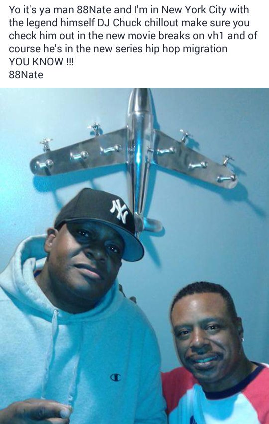 natebanks5's tweet photo. DJ Chuck chillout with 88Nate https://t.co/lfvIx3QBtg