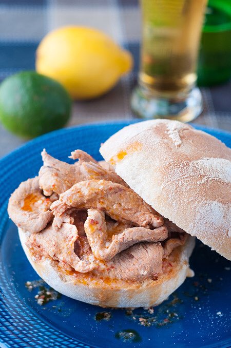 photosandfood's tweet photo. Hungry for delicious #f00d? How about Portuguese style pork tenderloin sandwiches (#bifana)? https://t.co/uBQqjOkkSk https://t.co/YnTVo1LcUy