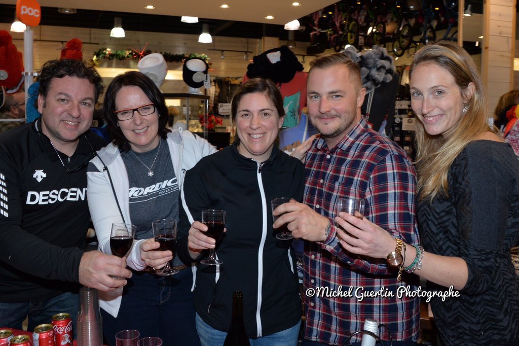 Ghyslain_Valade's tweet photo. Merci à tous nos clients VIP présent à notre invitation de la soirée #nordica #Bella #champoux ski cycle urbain https://t.co/WVexTjSF2l