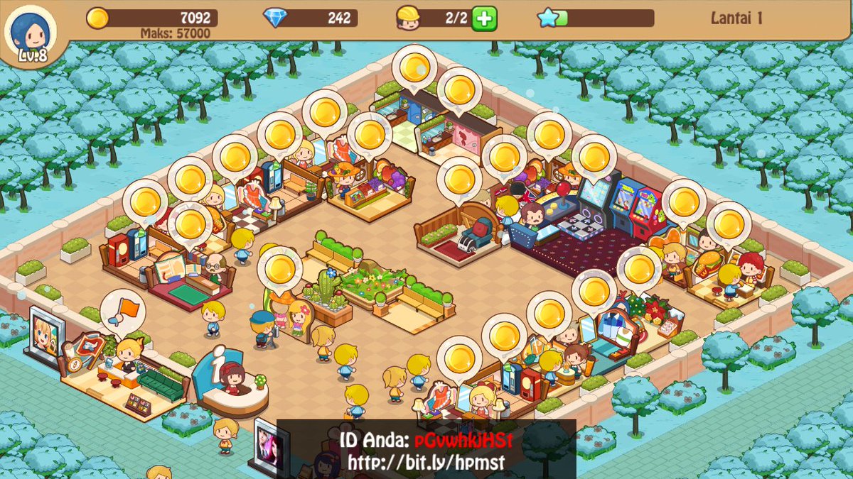 Game ini imut banget! ID #HappyMallStory: pGvwhkjHSt <a href="/HappyHappyLabs/">Happy Labs</a> bit.ly/hpmst