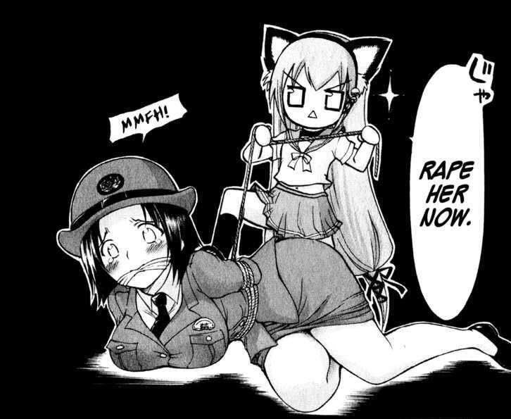 TheDarkMagical's tweet photo. Emi: a little girl ties her up and you just stand there watching #LewdRP #OpenRP #CloseDMS https://t.co/f0LjgWZEaS