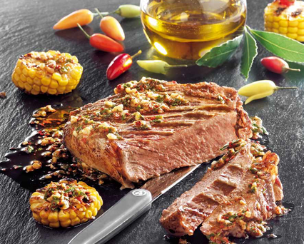 TefalSA's tweet photo. Perfect for a summer Sunday: Grilled Rib Eye Steaks w/Chimichurri Sauce #RecipeOfTheDay https://t.co/p7XK8vsH4F https://t.co/MOvUm8r3CF