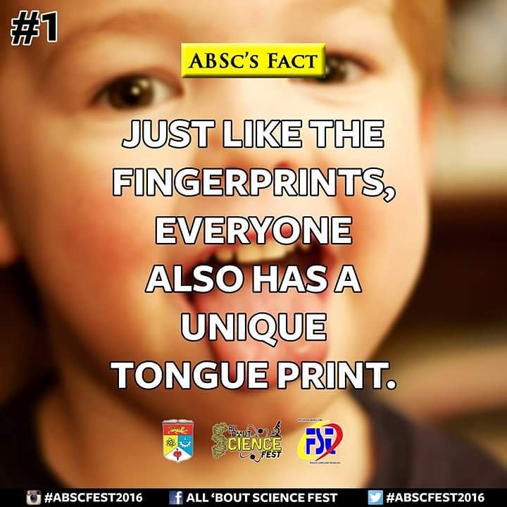 pmfst_ukm's tweet photo. ABSc's Fact 1.
#ScienceisYou
#ABScFest2016 https://t.co/1ou7reMXta