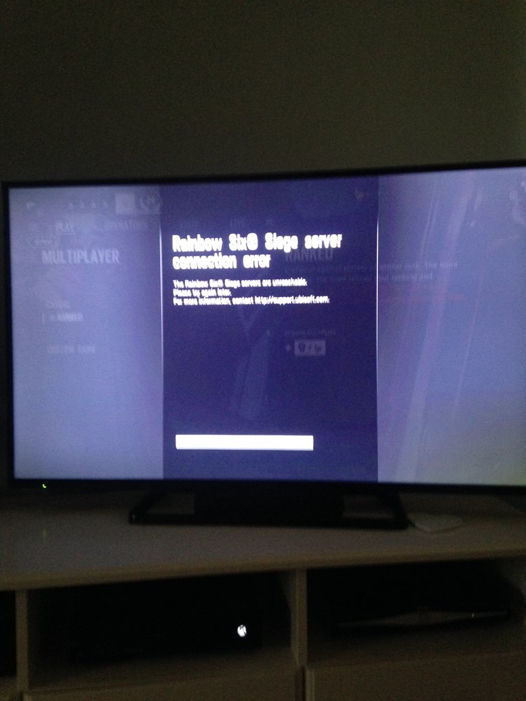 ToddCFC's tweet photo. I have been trying to get into a game on #RainbowSixSiege now for 45 minutes! Sort the servers out @Rainbow6Game https://t.co/vtpH7WjsPF