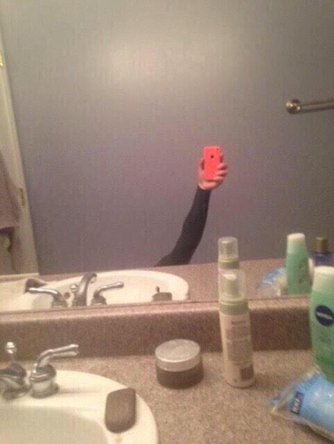 quando vc esta feio e a pessoa pede foto