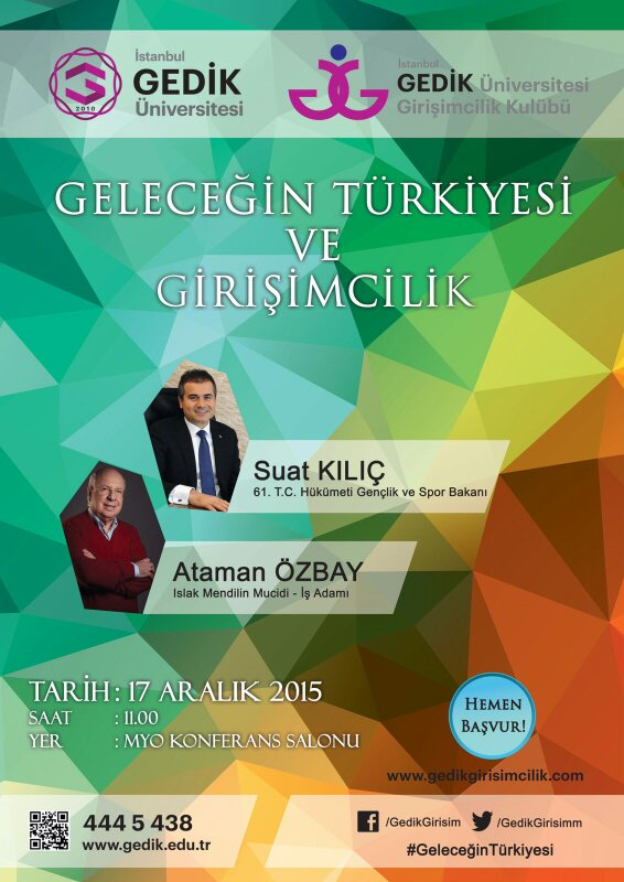 IrsadKorkmaz's tweet photo. #GeleceğinTürkiyesi 17 Aralik'ta konuşulacak https://t.co/6RTvqRZONY üzerinden kayıt yaptırabilirsiniz. https://t.co/x3SMUM1byx