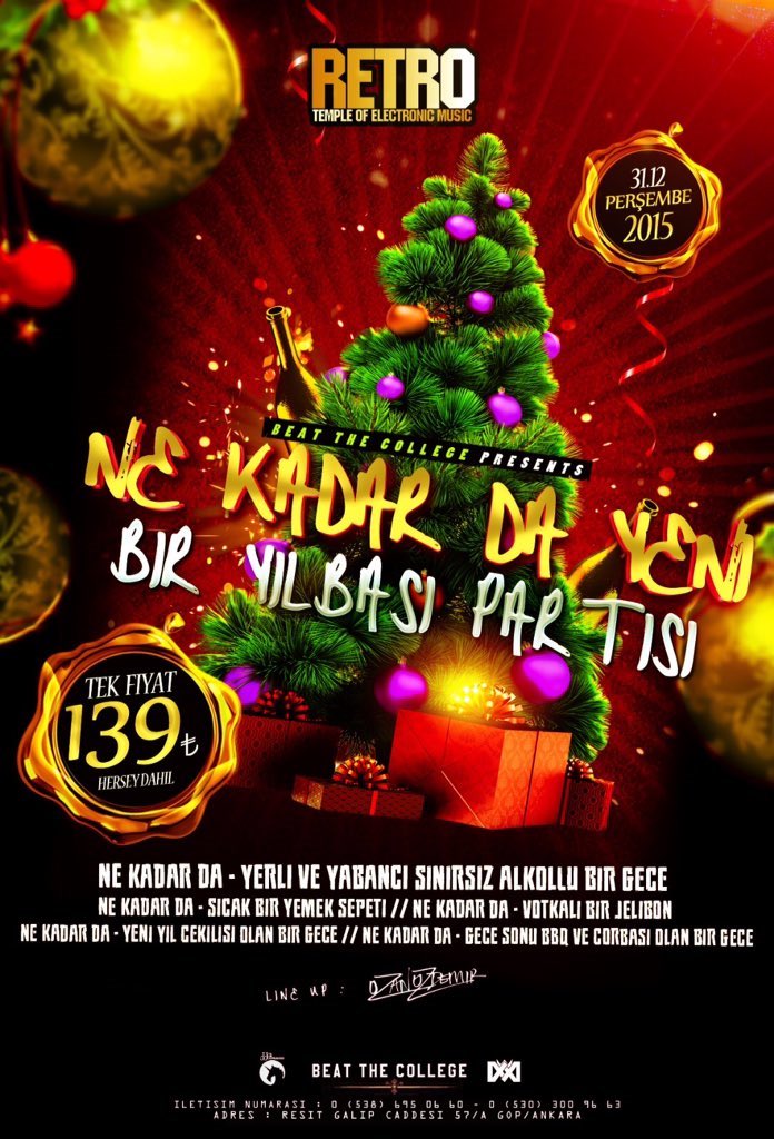ankaraRetro's tweet photo. Yılbaşı gelmeden süprizler başlıyor 🎉 Bu tweeti rt yapın ve bizi takipte kalın 👊🏻🎄🍾 https://t.co/EsIpmhLqyC