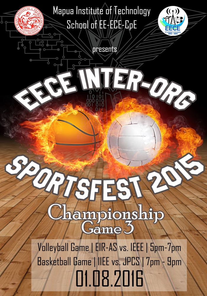 EECESC's tweet photo. Who will be this school year's CHAMPIONS?

Save the date.
01.08.2016

#EECESF1516 https://t.co/NMmNwXKFNZ