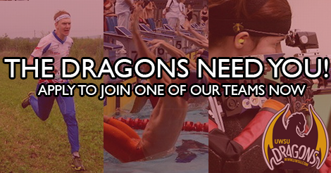 WestminsterSU's tweet photo. The @UWSUDragons need you! They're recruiting for their BUCS team, closes in January! https://t.co/Sh8TouEFA4 https://t.co/BSQ9RTSYhU