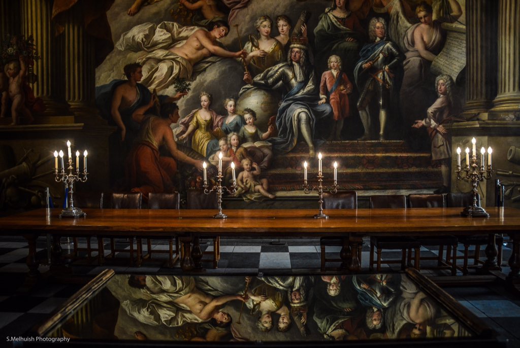 Painted Hall reflections at ORNC in #Greenwich #SE10 #royalnavalcollege #art #history #london #photography